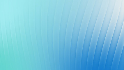 Blue abstract background with curved lines