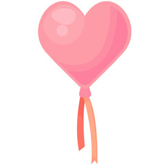 Festive Party Balloons Graphic Illustration