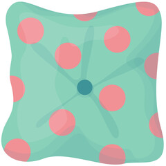 Cozy Pillows Graphic Illustration