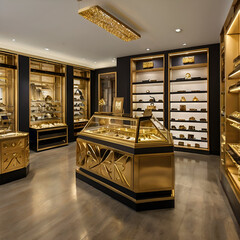 interior of a Gold shop