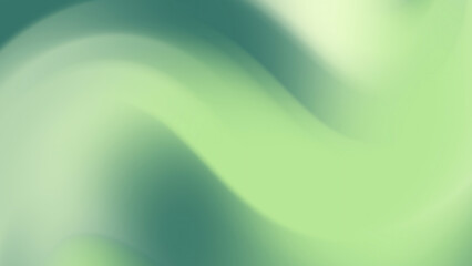 Green White Abstract Smooth Wave Gradient Background for Modern Design