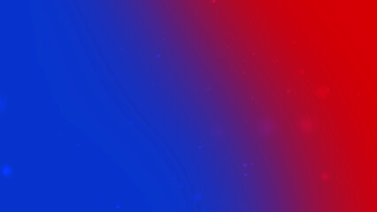 Blue and Red Gradient Background with Soft Light Particles