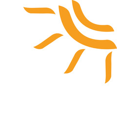 Make a Professional Sunrise Icon Vector