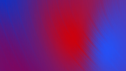 Curved Red and Blue Gradient Lines Abstract Background for Creative Projects