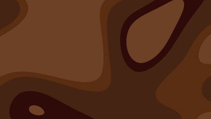 Abstract brown fluid abstract background