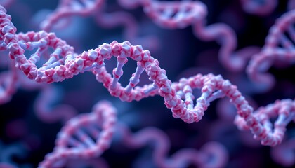 dna molecule structure background.