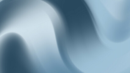 Pale Blue Gradient Background With Smooth Abstract Flowing Wave Shape