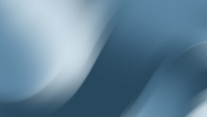 Pale Blue Gradient Background With Smooth Flowing Abstract Design