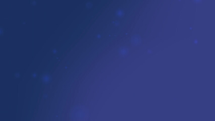Navy Blue Gradient Background with Subtle Glowing Light Effects and Bokeh