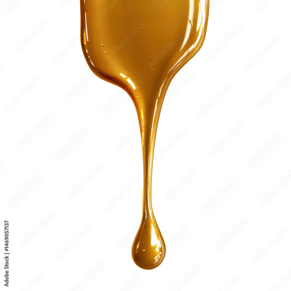 Poster close-up of dripping liquid capturing the essence of fluid dynamics and the art of movement in motio