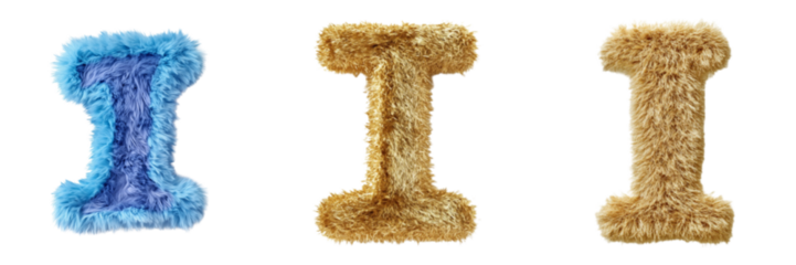 Set of Illuminated smart bulb with digital display showing 'Luminance on transparent png background. Ai generated