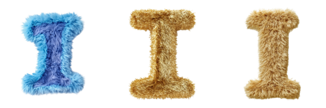 Set of Illuminated smart bulb with digital display showing 'Luminance on transparent png background. Ai generated - Powered by Adobe