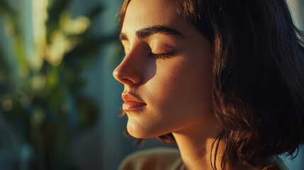 portrait of a young woman