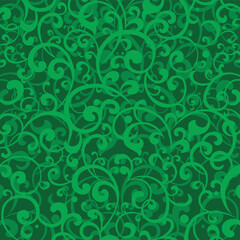 Green background. vector illustration 