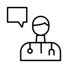 Telemedicine Featuring Healthcare Icon