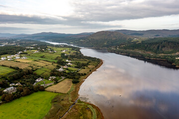 Gweebarra bay in County Donegal, Republic of Ireland