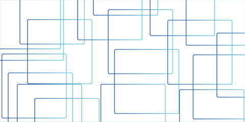 Abstract colorful geometric pattern square and random lines. Glowing Futuristic technology geometric concept.Geometric seamless lines with blue transparent material and square.