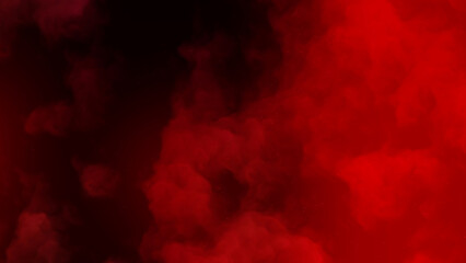 Red and Black Smoke Cloud Background with Particle Flow Texture