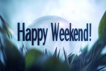 Discover Joy and Relaxation With a Happy Weekend Vibe in Nature's Embrace Generative AI