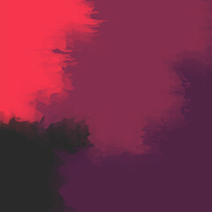 Watercolor brush background, splash paint color pattern, graphic template vector illustration .