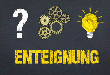 Obraz premium Enteignung 