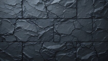 Textured Slate Wall Panel Illustration