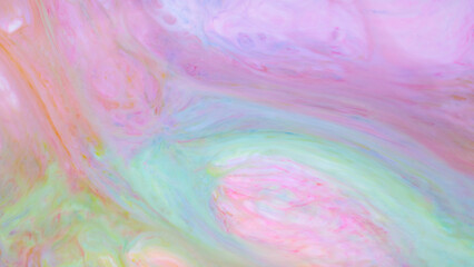 Abstract Pastel Swirls in Pink and Purple Tones with Fluid Marble Effect, Fluid Art Background