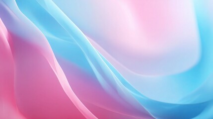 Soft Pastel Gradient Background with Smooth Blending Abstract Waves