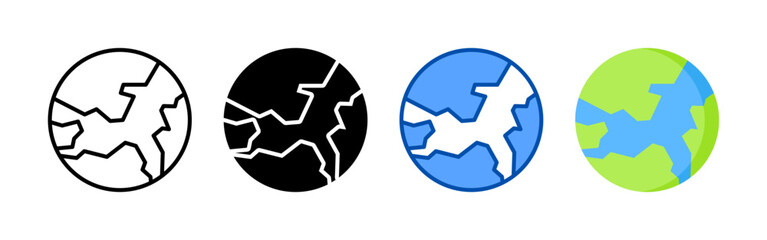 Global icon set bundle. Multi style icon collection perfect for websites, apps, and presentations. Simple vector icon collection