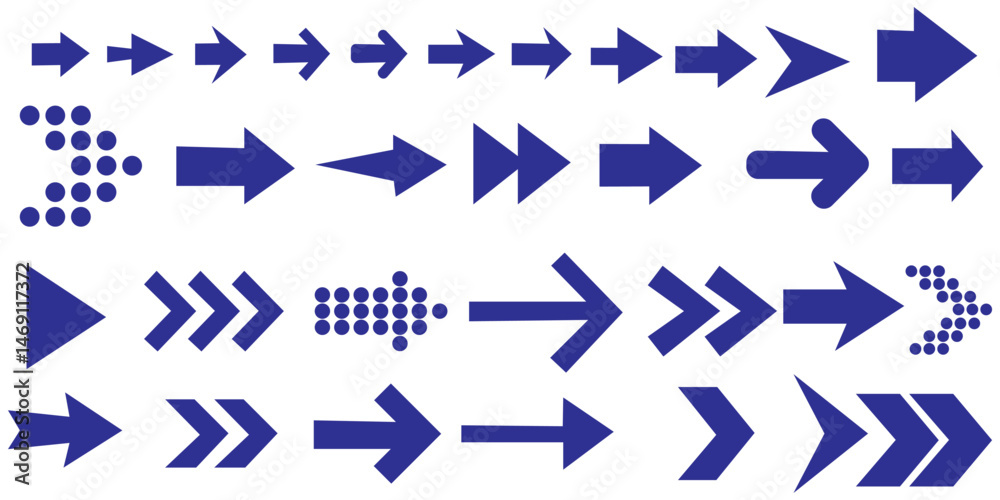 Poster set arrow icons. collection arrows sign. black arrow icon set. arrow. cursor. arrow vector icon. sim