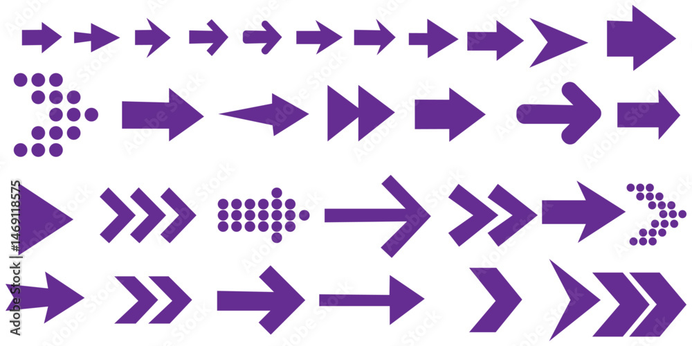 Poster set arrow icons. collection arrows sign. black arrow icon set. arrow. cursor. arrow vector icon. sim