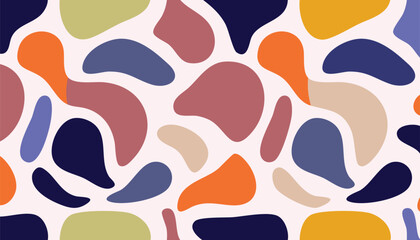 29. Bold Gradient Blobs Artistic Background