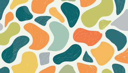 12. Dynamic Fluid Drops Seamless Art