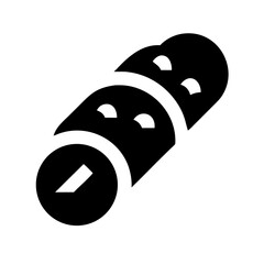 Mexican Bread Roll Icon Design
