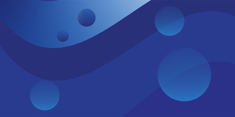 Liquid color background design. Blue elements with fluid gradient. Dynamic shapes composition. Eps10 vector