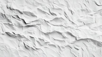 Fototapeta premium Abstract white texture with dynamic folds and shadow play for creative design