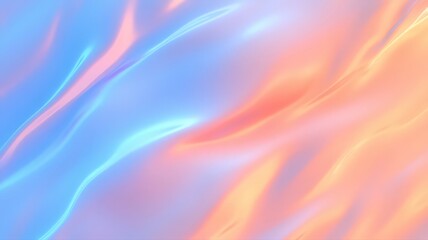 Abstract Pastel Flowing Colors Background