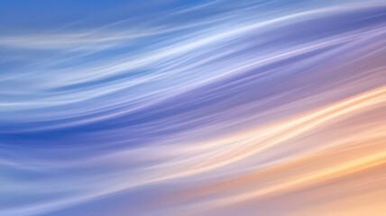 Abstract Pastel Flowing Lines Background With Soft Light Effects