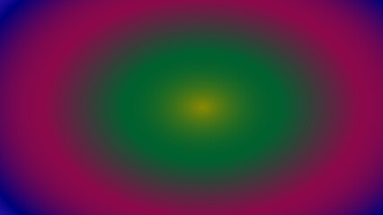 Concentric circles of vibrant, fading colors.  A gradient from dark purple to deep green