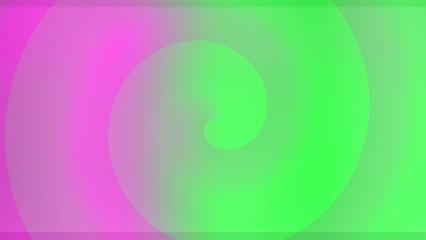 Abstract swirling gradient in pink and green