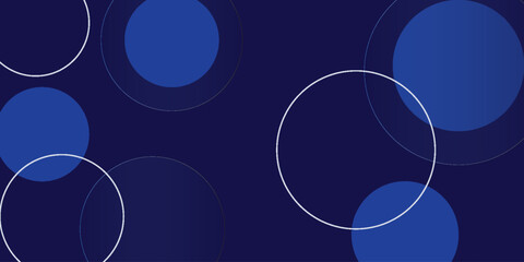 Abstract blue geometric background. Dynamic shapes composition. Eps10