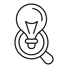 Insight line icon
