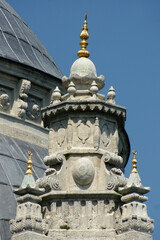 Fototapeta premium Located in Istanbul, Turkey, Dolmabahce Mosque was built in 1855 by Garabet Balyan.