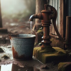 old water well