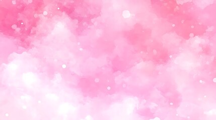Soft, dreamy, pink, watercolor, abstract, background design.