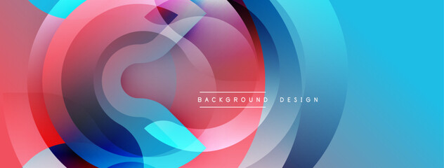 Abstract fluid shapes, vibrant colors blend. Modern design, dynamic composition, smooth gradients create visual interest. Background features text elements.