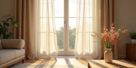 Interior room with natural light