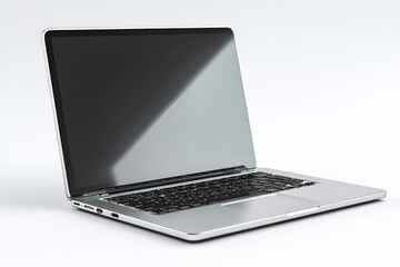 Sleek Silver Laptop Ready for Work or Play