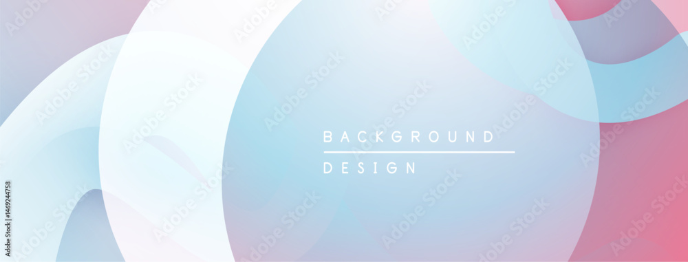 Aufkleber abstract fluid shapes, pastel colors blend. soft gradients create modern background design. minimali