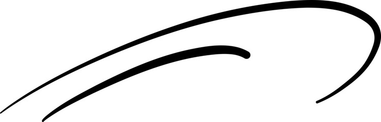 Double Arc Halo Stroke in Bold Line Style